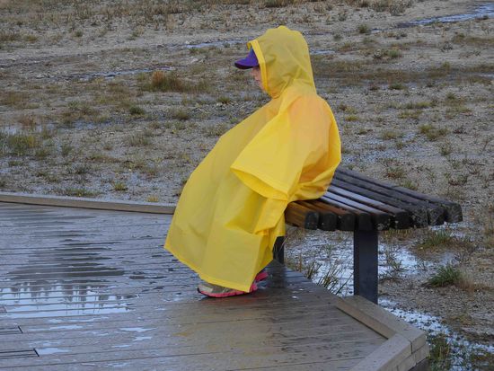 Der Kleine fand das Wetter auch nicht so doll