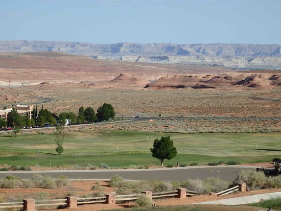 Blick von unserer kleinen Terrasse heute Morgen