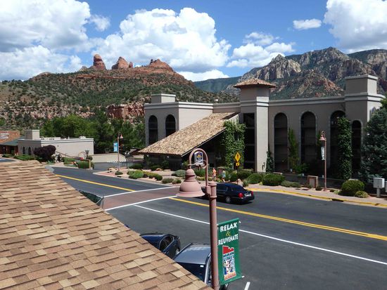 Sedona - ein Städtchen in wunderschöner Landschaft, ganz auf Touristen ausgelegt.