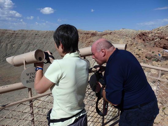 Ja wo ist er denn der Meteor????  