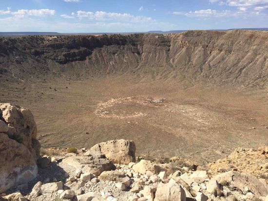 Hier ist er mal gelandet