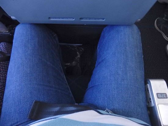 Sitzkomfort sieht anders aus