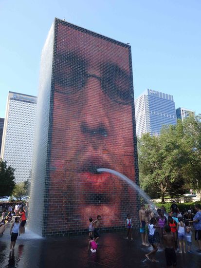 Die Abkühlung machte anscheinend viel Spaß