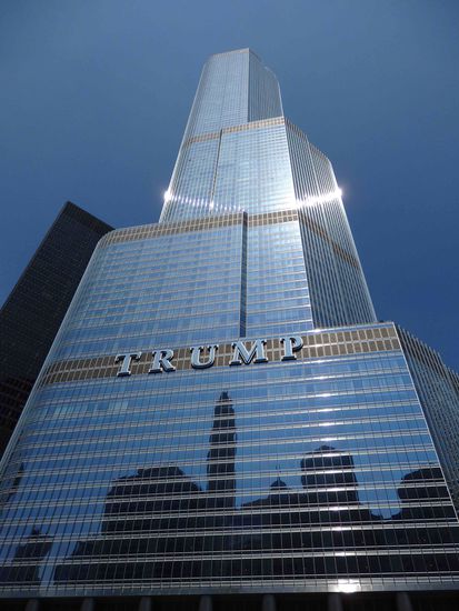 Trumptower - wie immer etwas größer 