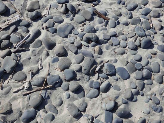 Pebbles - vom Wasser rund geschliffene Handschmeichler