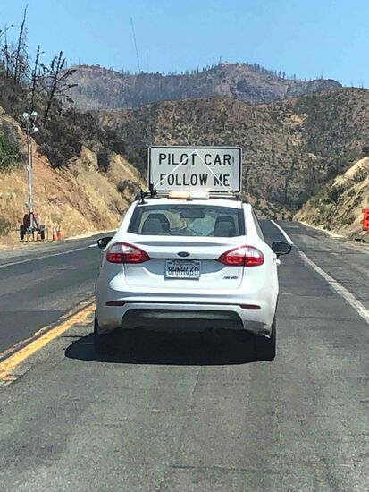 Da wir die Ersten in der Warteschlange waren, fuhren wir direkt hinter dem Safetycar.