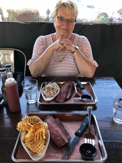 Schnelles Foto bevor das Essen kalt wird.