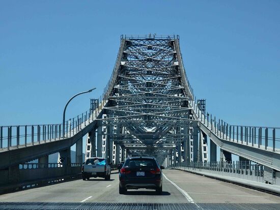 Hier scheint noch die Sonne
Richmond San Rafael Bridge