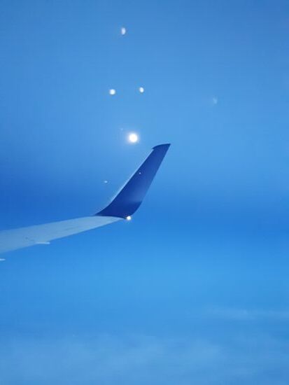 Der Mond ist auch schon da