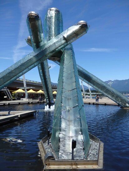 Hier wurde das olympische Feuer nach dem in seiner Geschichte längsten Weg durch ein Land entzündet.