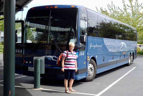 Ein wirklich sehr großer Bus