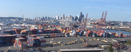 Die Skyline von Seattle