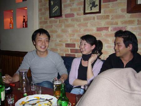 Ein paar nette Deutsch-Koreaner die wir in Seoul getroffen haben