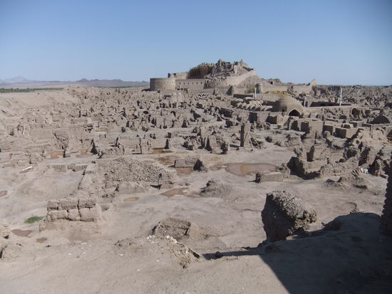 Iran - Bam - Altstadt die 2003 von einem Erdbeben total zerstört wurde