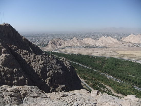 Iran - Kerman - Ausblick auf die Stadt