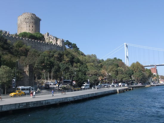 Türkei - Istanbul - Festung Rumeli Hisart an der engsten Bosporusstelle
