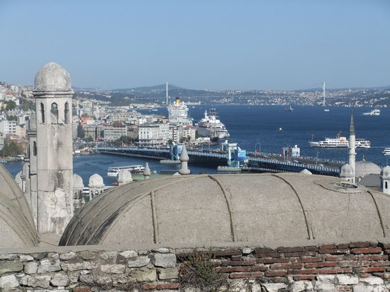 Türkei - Istanbul - Blick auf den Bosporus