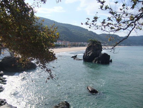Türkei - Bartin Inkum - Blick von unserem Hotel auf die Bucht