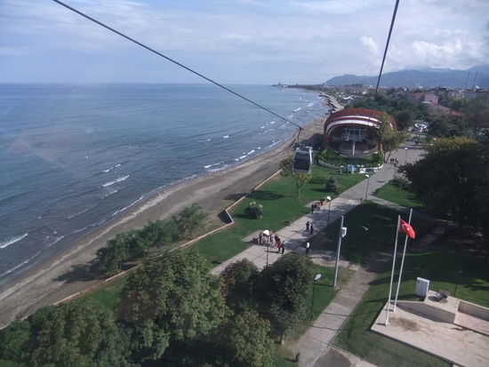 Türkei - Ordu - Seilbahnstation