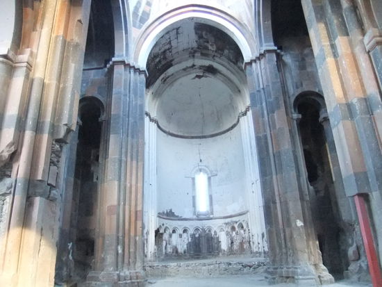 Türkei - Ani - Ruine der Kathedrale - Innenansicht