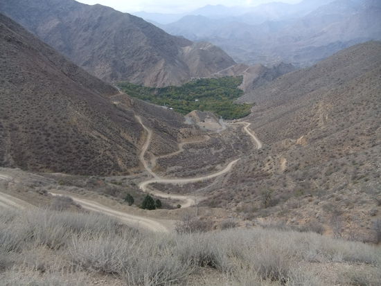 Iran - Piste zwischen Jolfa Tal und Ushtebin