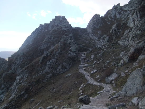 Iran - Kaleybar - Burg Babak - Aufstiegsweg