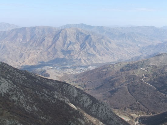 Iran - Kaleybar - Burg Babak - Blick auf Kaleybar
