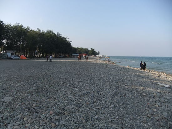 Iran- Zwischen Rasht und Ramsar - Camping Platz am Kaspischen Meer