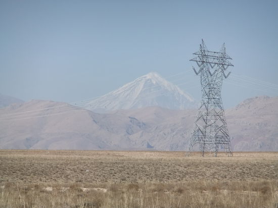 Iran- Zwischen Sari und Firuzkuh - Blick auf Mt. Damavand