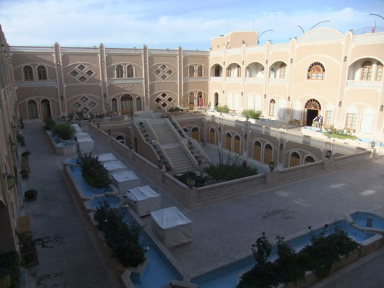 Iran - Yazd - Unser Hotel (eine umgebaute Karawanserei)