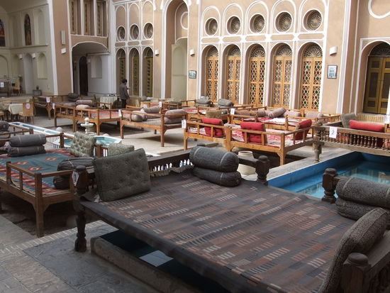 Iran - Yazd - Unser Hotel (eine umgebaute Karawanserei)