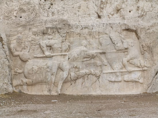 Iran - Naqsh-e Rosam - Relief unter den Felsengräbern