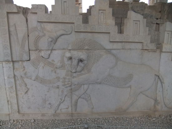 Iran - Persepolis - Apadana Palast - Treppenrelief