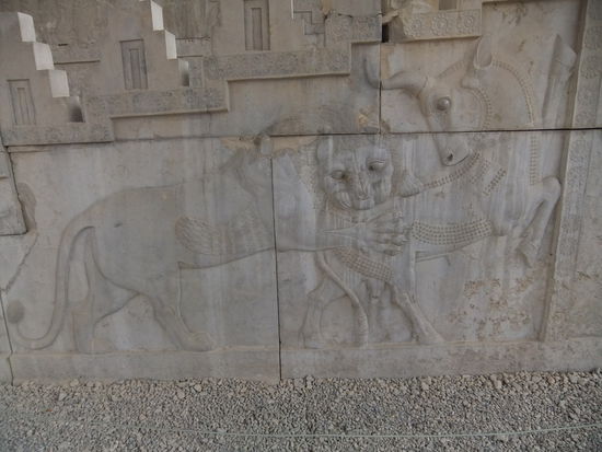 Iran - Persepolis - Apadana Palast - Treppenrelief
