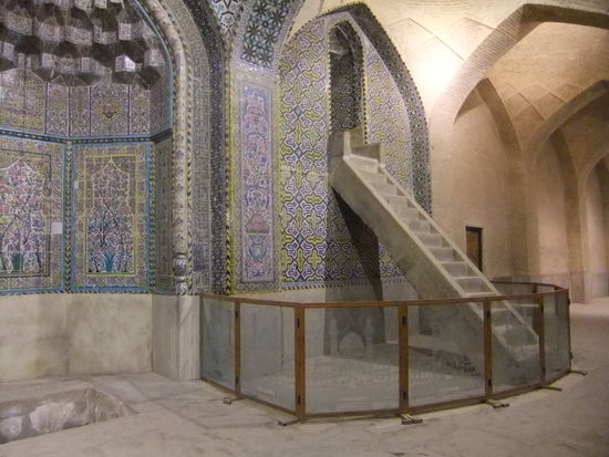 Iran - Shiraz - Masjed-e Vakil Moschee - Marmor Treppe
