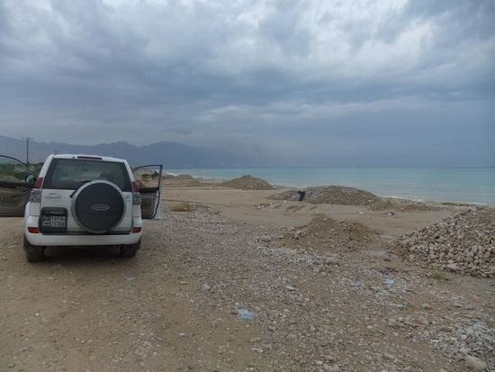 Iran - Zwischen Siraf und Bandar Abbas - Im Bau befindliche Freizeitanlage