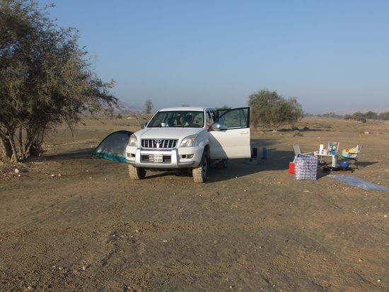 Iran - Zwischen Siraf und Bandar Abbas - Unser Nachtquartier