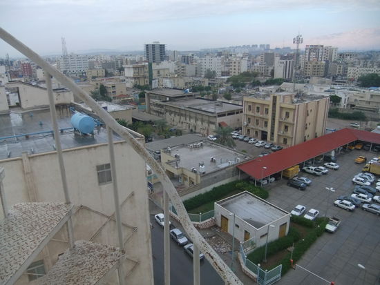 Iran - Bandar Abbas - Blick aus unserem Hotelfenster