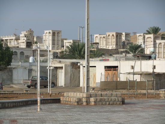 Iran - Insel Qeshm - Laft - Windtürme (badgirs)