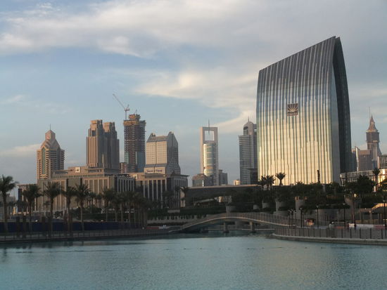 VAE - Dubai - Umgebung von Burj Al Khalifa