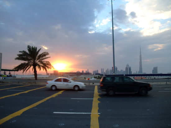 VAE - Dubai  - Sonnenuntergang