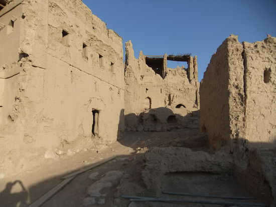 Oman - Ibri - Festungsanlage - Innenansicht