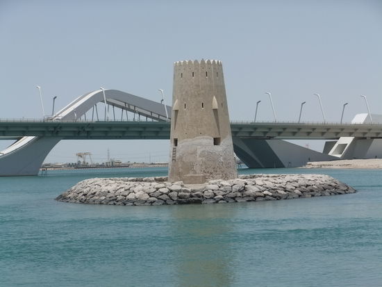 VAE - Abu Dhabi - Neue Maqta Brücke