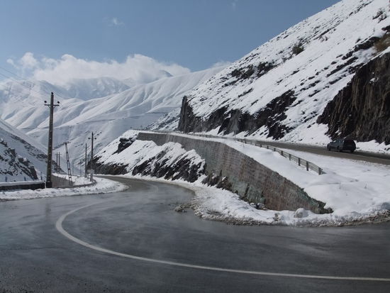 Iran - Zwischen Karj und Chalus - Alborz Gebirge - Vor der Passüberquerung