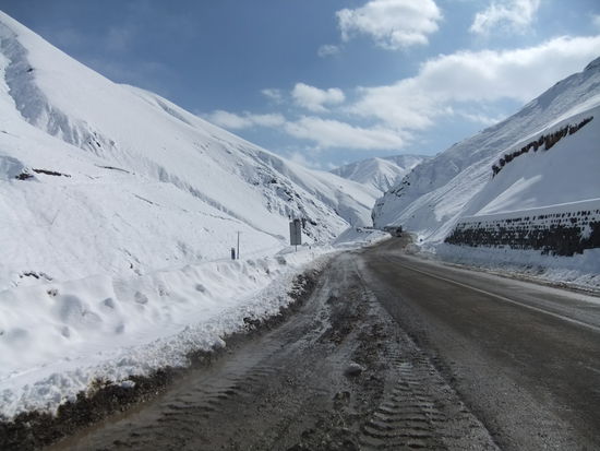 Iran - Zwischen Karj und Chalus - Alborz Gebirge - Pass Straße