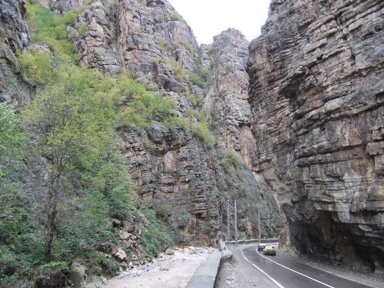 Iran - Zwischen Karj und Chalus - Alborz Gebirge - Sehr enge Klamm