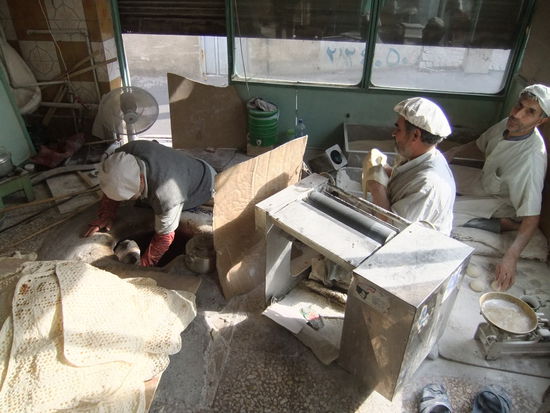 Iran - Täbris - Bäckerei