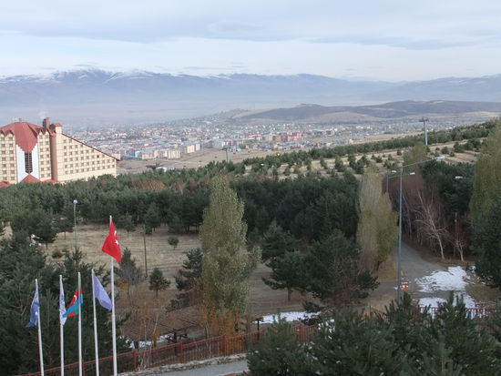 Türkei - Erzurum - Blick aus unserem Hotelfenster auf die Stadt