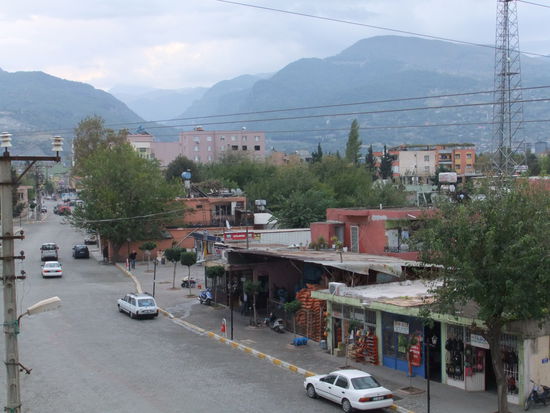 Türkei - Yakazig - Blick aus unserem Hotelfenster gen Westen