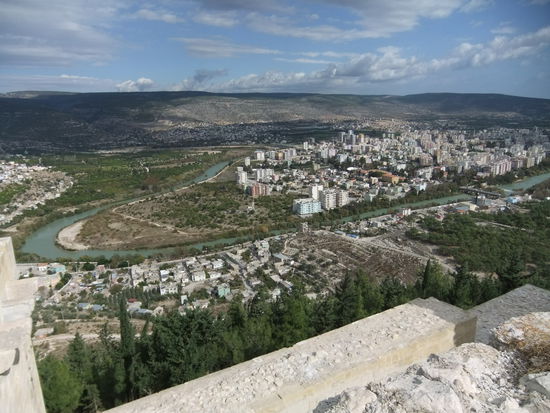 Türkei - Silifke  - Blick auf die Stadt von der Festung